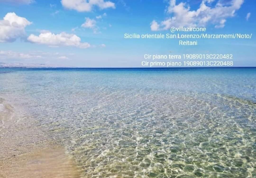 Reitani San Lorenzo Marzamemi Noto Villa Zircone Exteriör bild